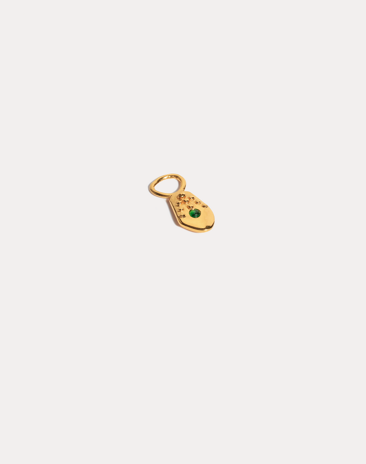 Sharla Leaf Earring Charm in Gold